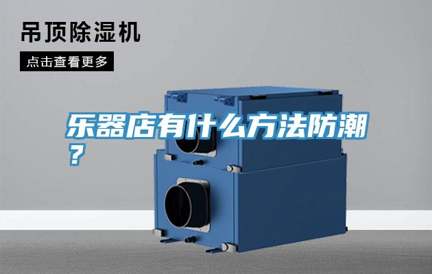 乐器店有什么方法防潮？