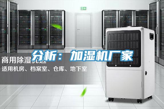 分析：加湿机厂家