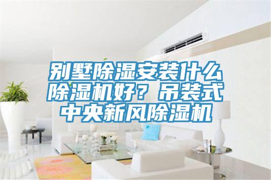 别墅除湿安装什么辣椒视频APP下载并安装好？吊装式中央新风辣椒视频APP下载并安装