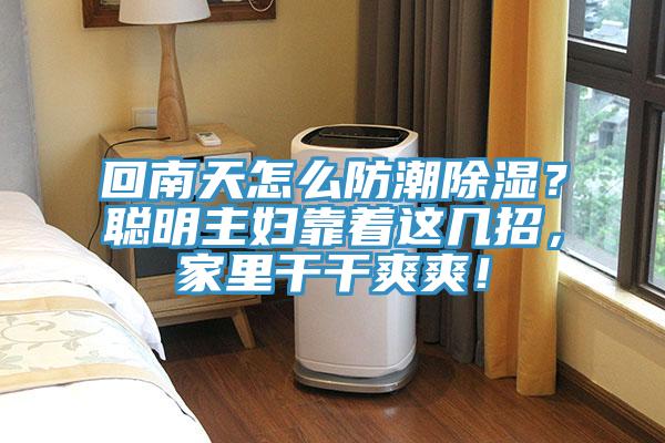 回南天怎么防潮除湿？聪明主妇靠着这几招，家里干干爽爽！
