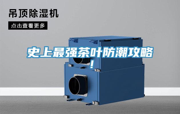 史上最强茶叶防潮攻略！