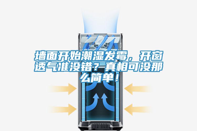 墙面开始潮湿发霉，开窗透气准没错？真相可没那么简单！