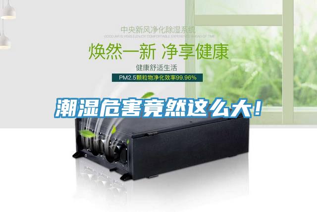 潮湿危害竟然这么大！