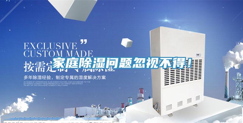 家庭除湿问题忽视不得！