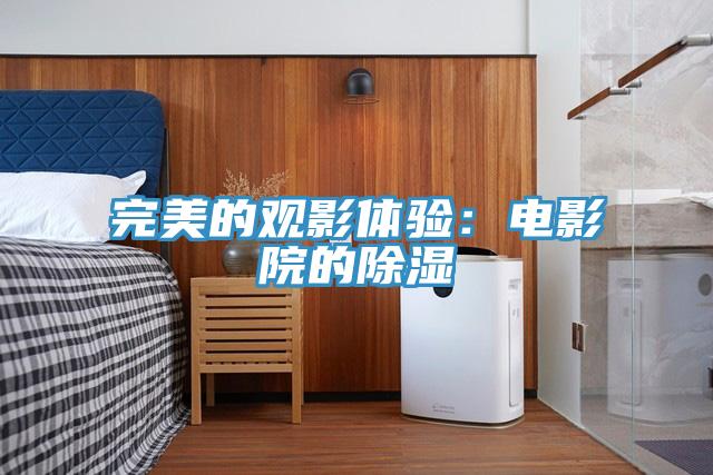 完美的观影体验：电影院的除湿