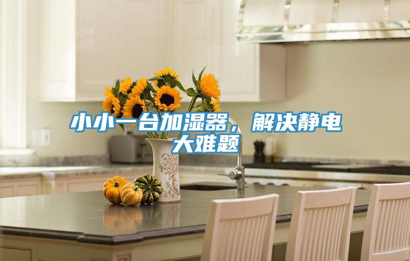 小小一台加湿器，解决静电大难题