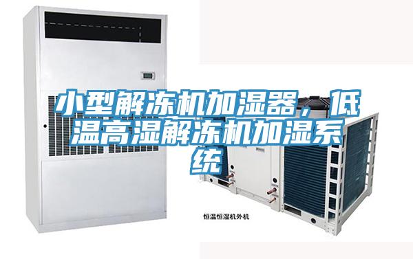 小型解冻机加湿器，低温高湿解冻机加湿系统
