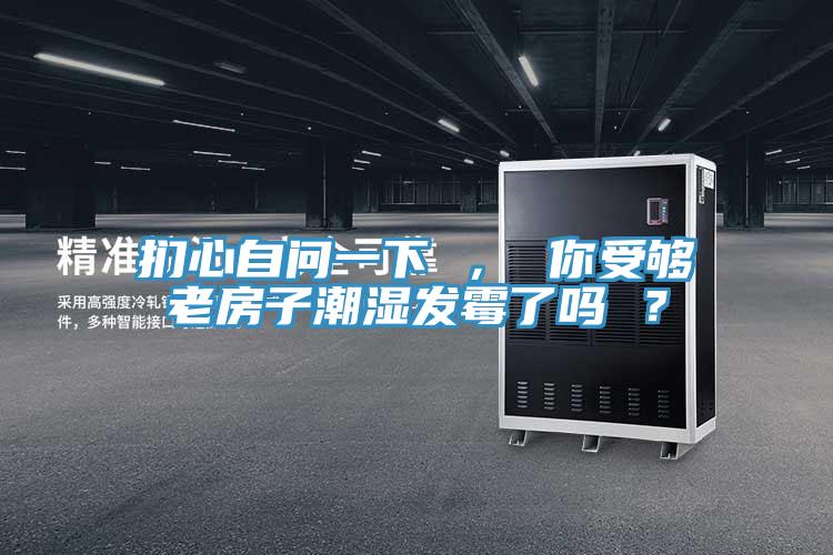 扪心自问一下 ， 你受够老房子潮湿发霉了吗 ？