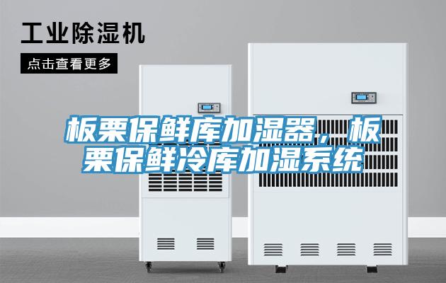 板栗保鲜库加湿器，板栗保鲜冷库加湿系统