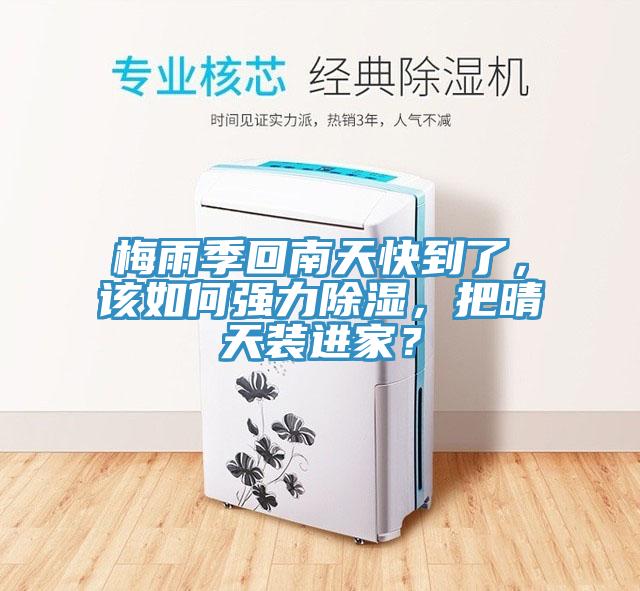 梅雨季回南天快到了，该如何强力除湿，把晴天装进家？