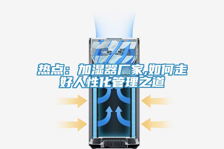 热点：加湿器厂家,如何走好人性化管理之道