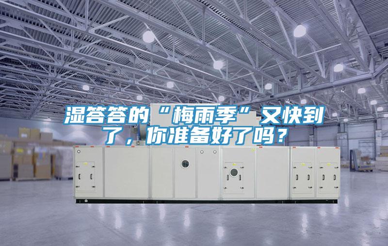 湿答答的“梅雨季”又快到了，你准备好了吗？