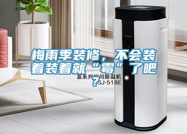 梅雨季装修，不会装着装着就“霉”了吧？
