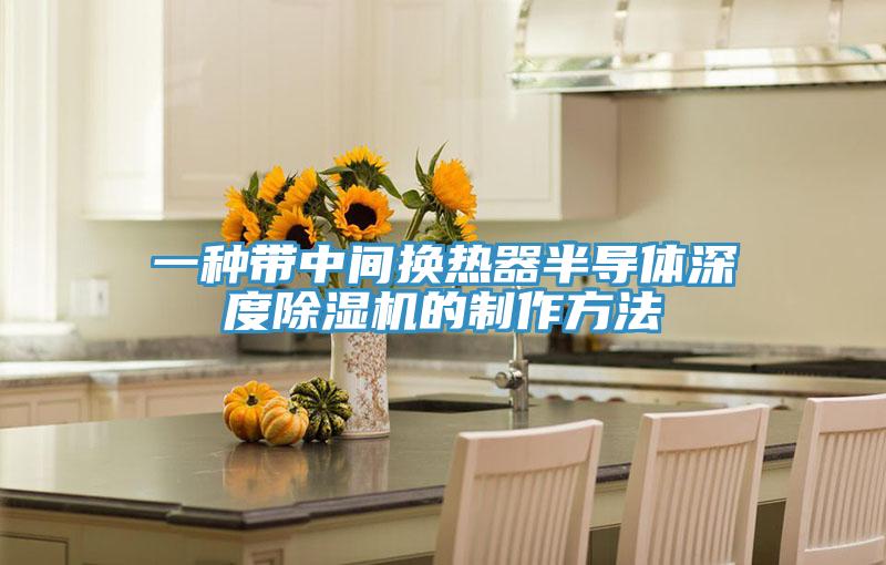 一种带中间换热器半导体深度辣椒视频APP下载并安装的制作方法