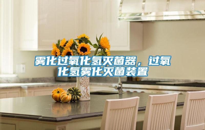 雾化过氧化氢灭菌器，过氧化氢雾化灭菌装置