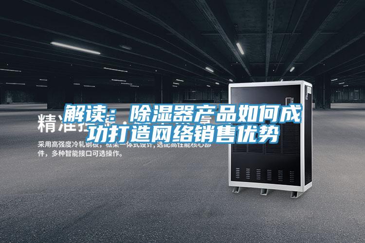 解读：除湿器产品如何成功打造网络销售优势