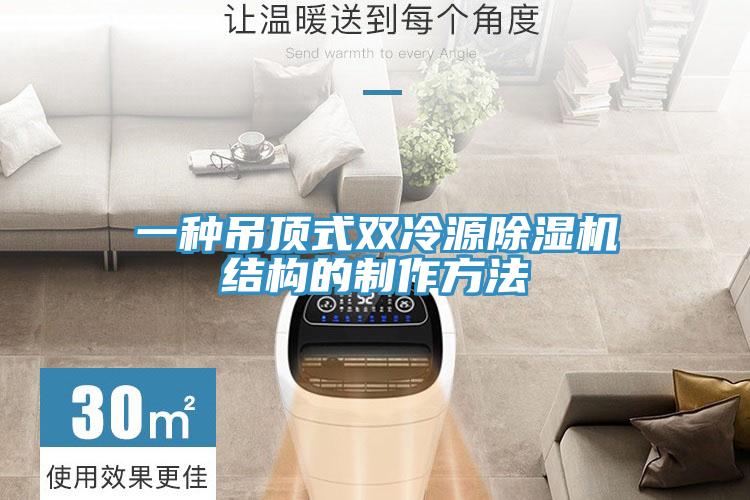 一种吊顶式双冷源辣椒视频APP下载并安装结构的制作方法
