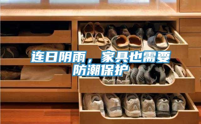 连日阴雨，家具也需要防潮保护