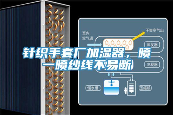 针织手套厂加湿器，喷一喷纱线不易断