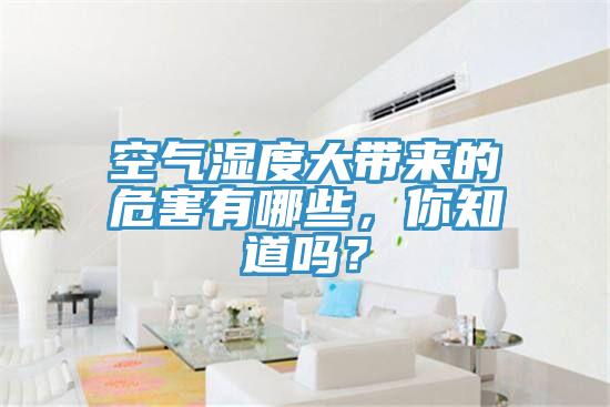 空气湿度大带来的危害有哪些，你知道吗？