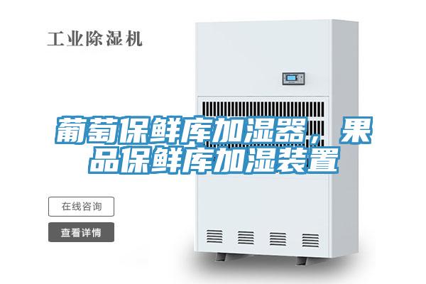 葡萄保鲜库加湿器，果品保鲜库加湿装置