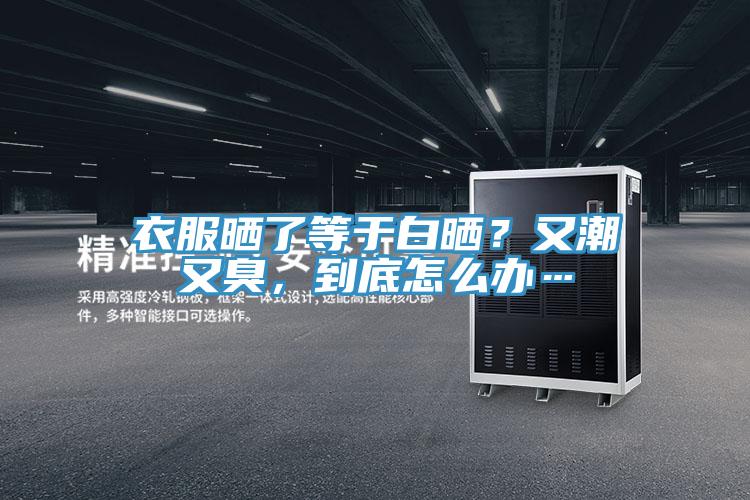 衣服晒了等于白晒？又潮又臭，到底怎么办…