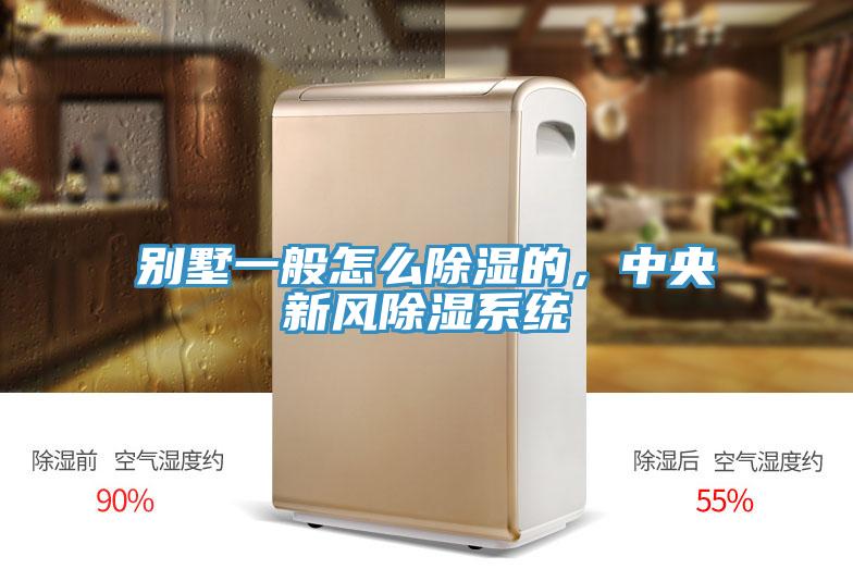 别墅一般怎么除湿的，中央新风除湿系统
