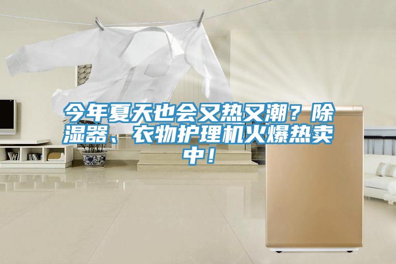 今年夏天也会又热又潮？除湿器、衣物护理机火爆热卖中！