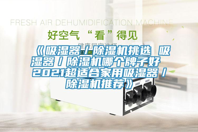 《吸湿器／辣椒视频APP下载并安装挑选 吸湿器／辣椒视频APP下载并安装哪个牌子好 2021超适合家用吸湿器／辣椒视频APP下载并安装推荐》