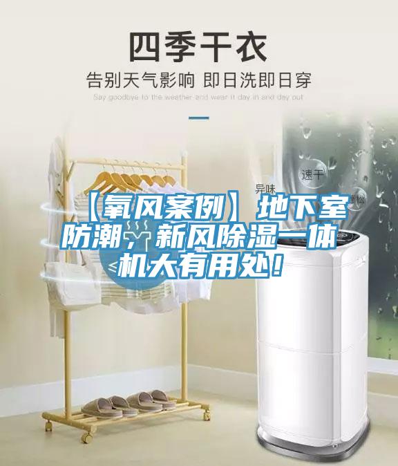 【氧风案例】地下室防潮，新风除湿一体机大有用处！