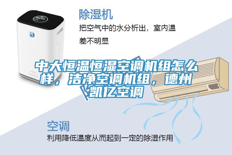 中大恒温恒湿空调机组怎么样，洁净空调机组，德州凯亿空调