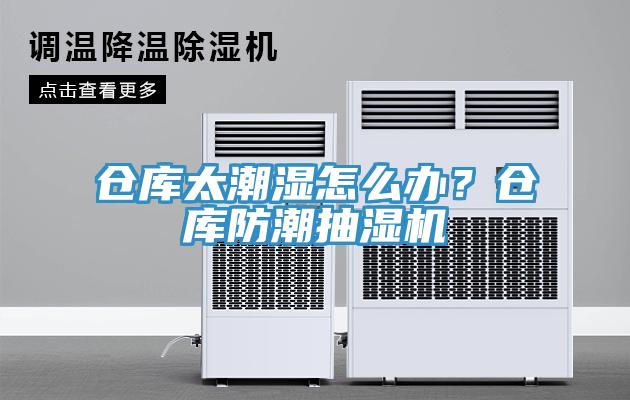 仓库太潮湿怎么办？仓库防潮抽湿机