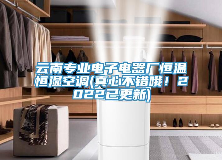 云南专业电子电器厂恒温恒湿空调(真心不错哦！2022已更新)