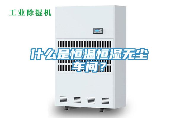 什么是恒温恒湿无尘车间？