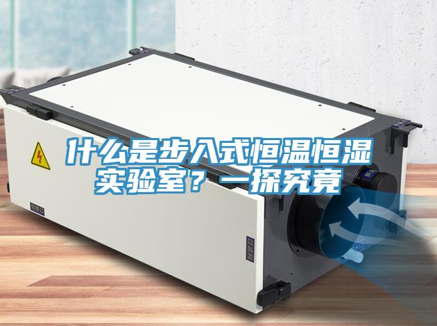 什么是步入式恒温恒湿实验室？一探究竟
