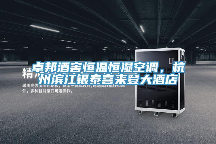 卓邦酒窖恒温恒湿空调，杭州滨江银泰喜来登大酒店