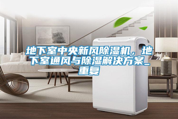 地下室中央新风辣椒视频APP下载并安装，地下室通风与除湿解决方案_重复