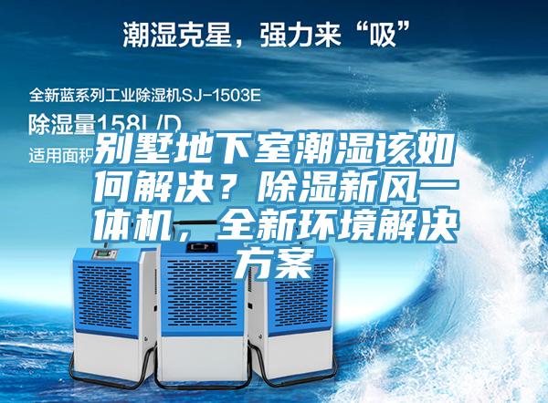 别墅地下室潮湿该如何解决？除湿新风一体机，全新环境解决方案