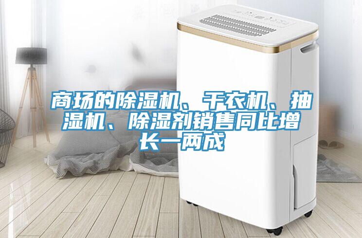 商场的辣椒视频APP下载并安装、干衣机、抽湿机、除湿剂销售同比增长一两成