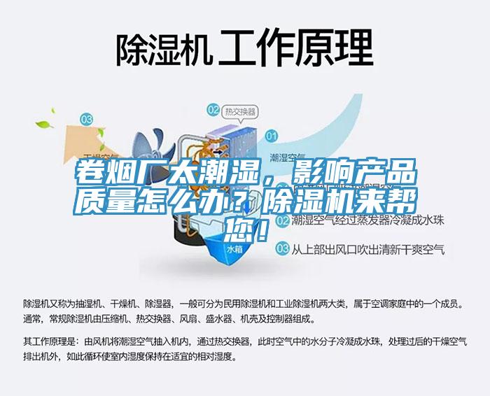 卷烟厂太潮湿，影响产品质量怎么办？辣椒视频APP下载并安装来帮您！