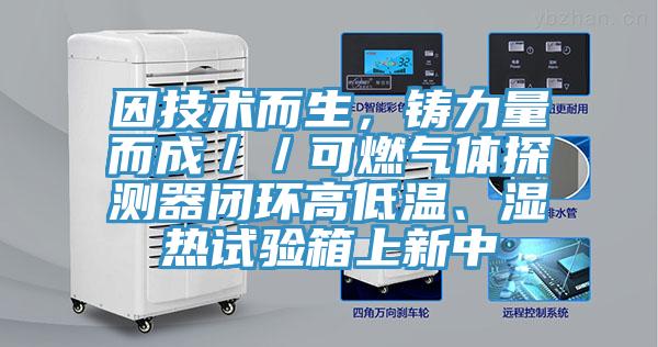 因技术而生，铸力量而成／／可燃气体探测器闭环高低温、湿热试验箱上新中