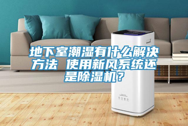 地下室潮湿有什么解决方法 使用新风系统还是辣椒视频APP下载并安装？