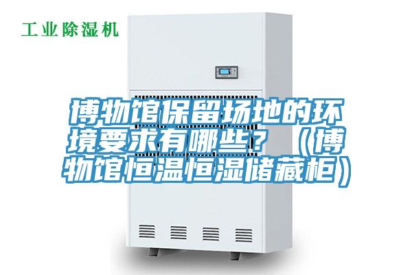 博物馆保留场地的环境要求有哪些？（博物馆恒温恒湿储藏柜）