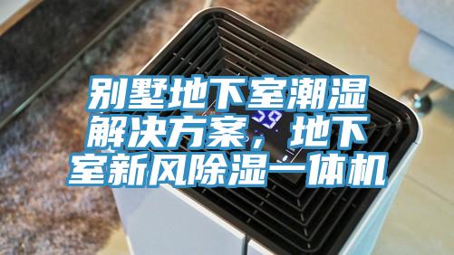 别墅地下室潮湿解决方案，地下室新风除湿一体机