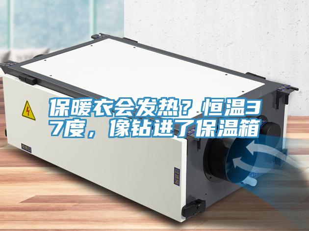 保暖衣会发热？恒温37度，像钻进了保温箱
