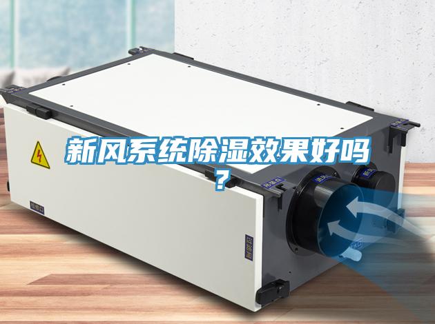 新风系统除湿效果好吗？
