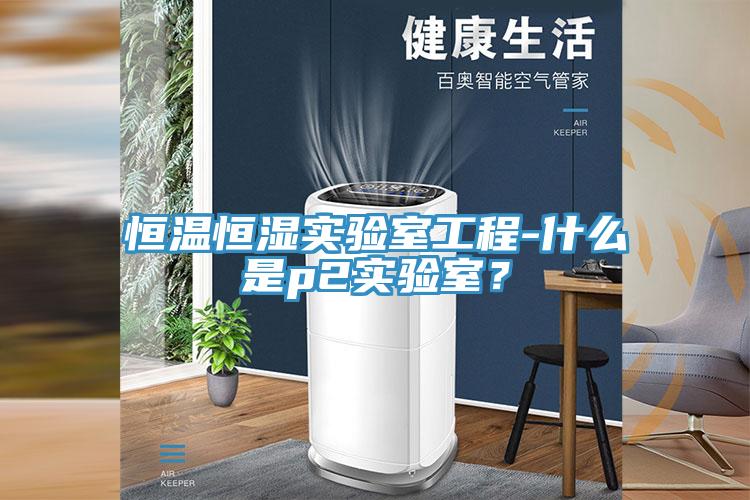 恒温恒湿实验室工程-什么是p2实验室？