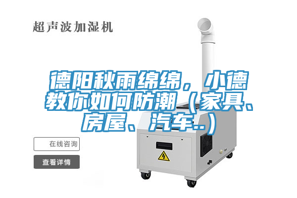 德阳秋雨绵绵，小德教你如何防潮（家具、房屋、汽车..）