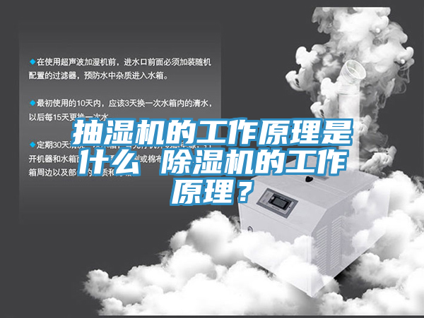 抽湿机的工作原理是什么 辣椒视频APP下载并安装的工作原理？