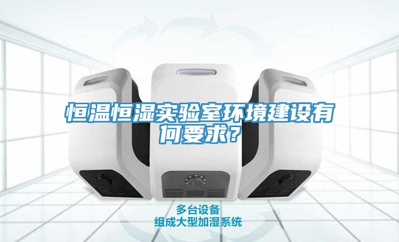 恒温恒湿实验室环境建设有何要求？